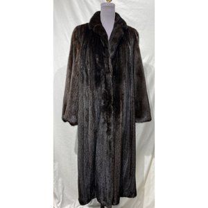 ranch mink coat female classic (29703)